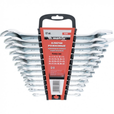 Набір ключів ріжкових, CrV, 6-22 мм, Elliptical //MTX 32, 12