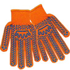 Рукавички трикотажні, без крапки утеплені// 8401-2