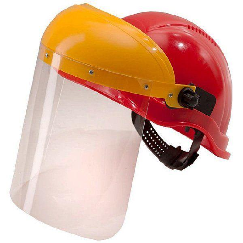 Щиток захисний НБТ полікарбонат з кріпленням на каску