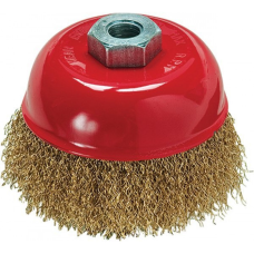 Щітка для КШМ, 125мм, М14 “чашка“ металева, //МТХ 746069