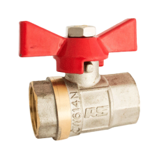 Кран кульовий д,25мм ВВ метелик