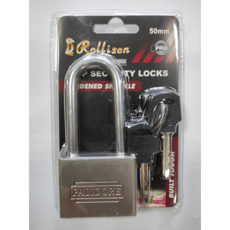 Замок навісний 50мм HIDOOR PRO подовжена дужка