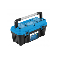 Ящик пласт. для інструменту 18“, знімний органайзер,мет.петлі HOEGERT HT7G061