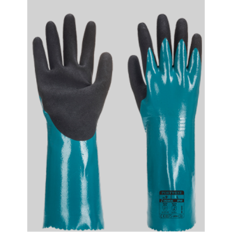 Рукавички нітрилові з піщаним покриттям Lite - AP60 - PORTWEST Рукавички нітрилові з піщаним покриттям Lite - AP60 - PORTWEST