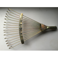 Граблі віялові анодовані, без ручки “Токмак