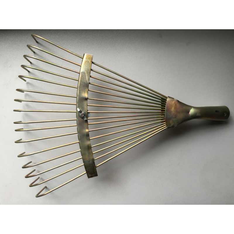 Граблі віялові анодовані, без ручки “Токмак