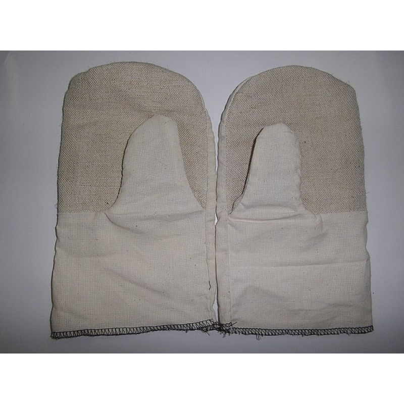 Рукавиці комбіновані брезентові