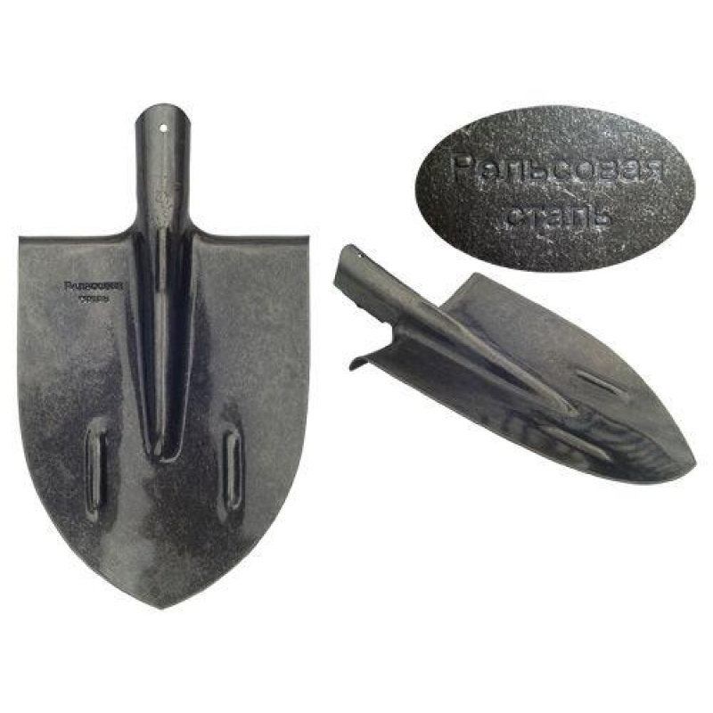 Лопата штикова з ребрами (лак)