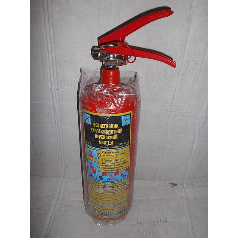 Вогнегасник ВВК-1,4 (ОУ-2)