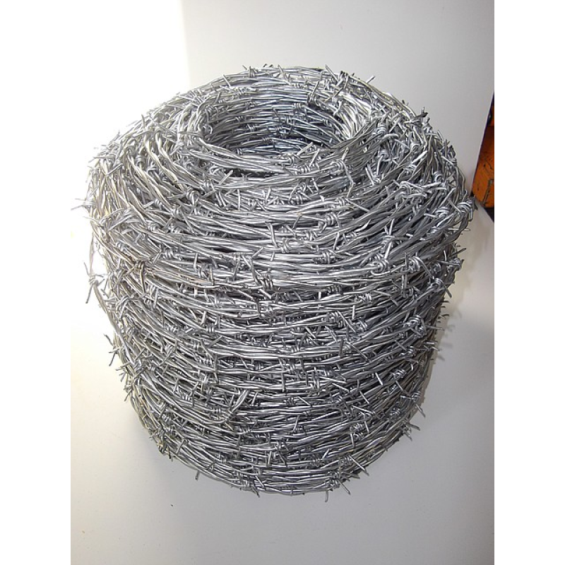 Дріт колючий двоосновний оцинкований 2,5 мм