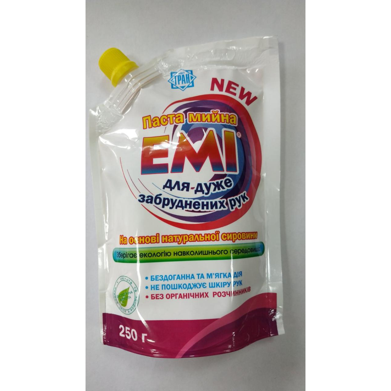 Паста ЕМІ для дуже забруднених рук 250 г Пакет