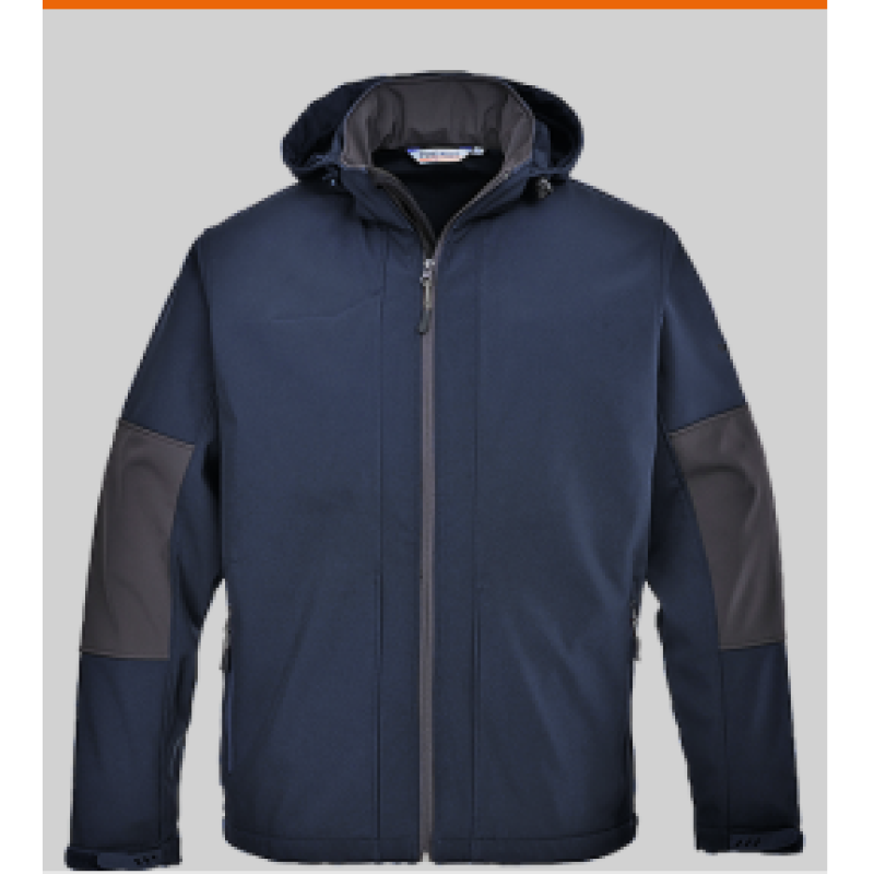 Куртка з софтшелла з капюшоном (3 шари) // PORTWEST TK53