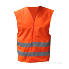 Жилет сигнальний світловідбиваючий (Дефенса) BIORESURS Помаранчевий