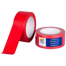 Самоклеюча стрічка для маркування підлоги 50мм x 33м жовта Червоний